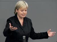 Gesine Lötzsch hat einem überraschenden Vorschlag gemacht. (Archivbild)